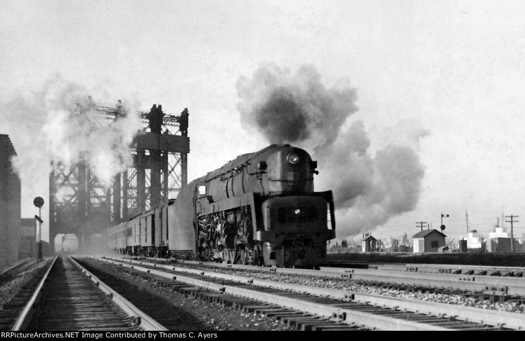 PRR Eastbound Passenger Train, c. 1953